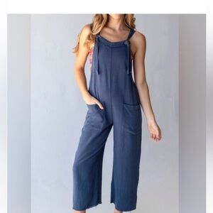 NATURAL LIFE Blue Jumpsuit